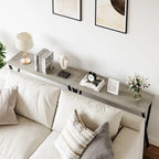 Console sottile con ripiano inferiore
