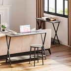 Console sottile con ripiano inferiore