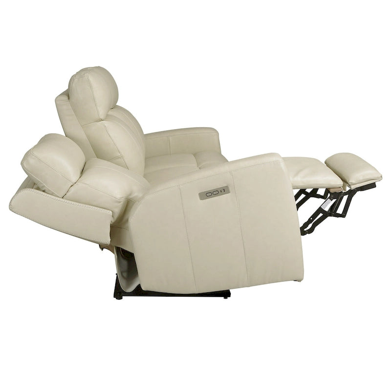 Set divano reclinabile elettrico 3 pezzi con ricarica USB e poggiatesta regolabile