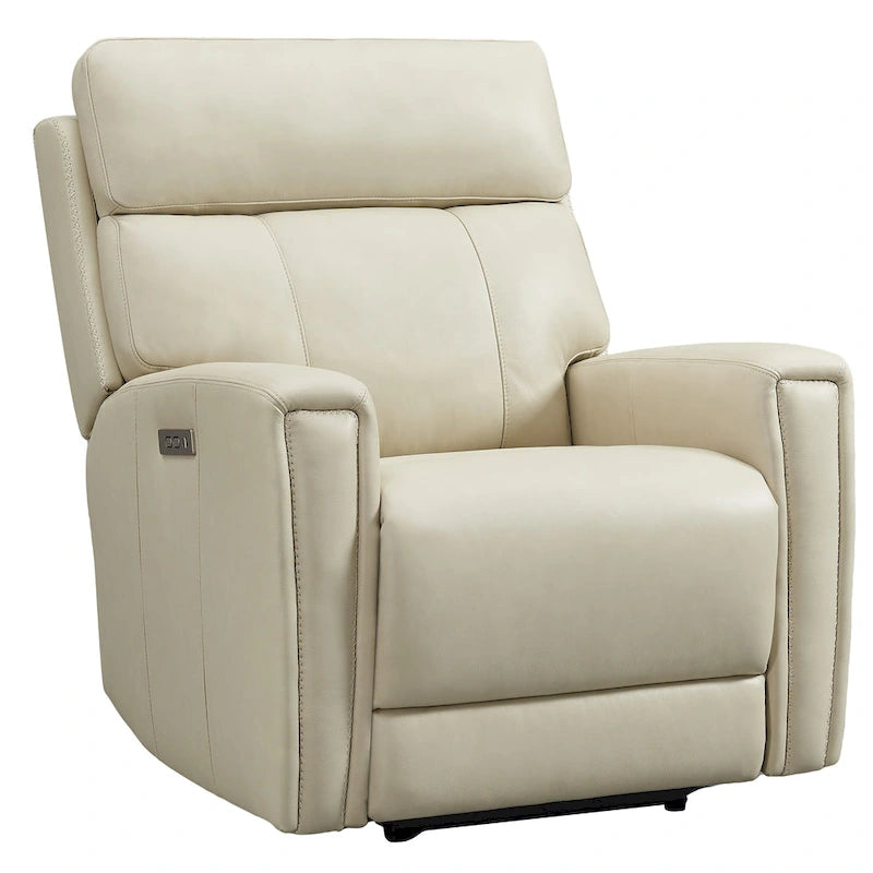 Set divano reclinabile elettrico 3 pezzi con ricarica USB e poggiatesta regolabile