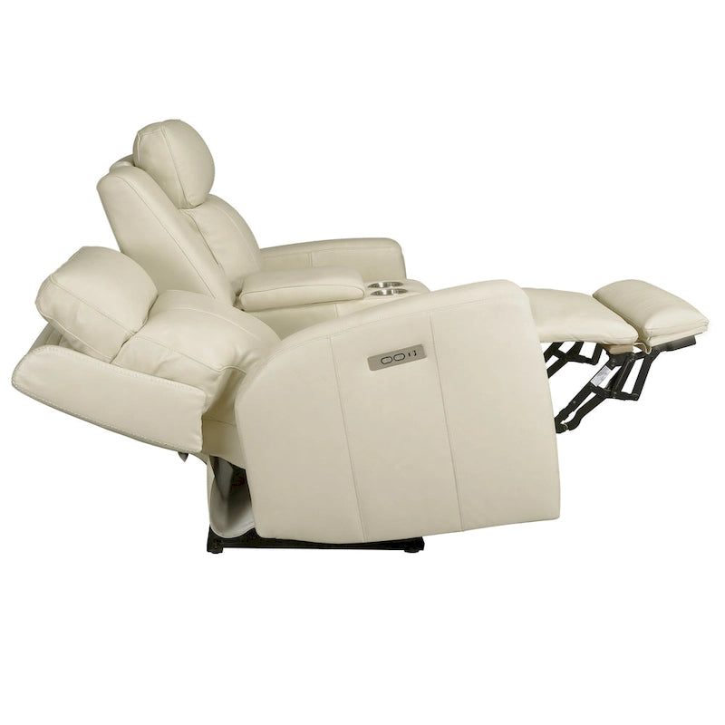 Set divano reclinabile elettrico 3 pezzi con ricarica USB e poggiatesta regolabile