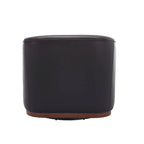 Poltrona girevole con base in metallo