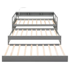 Divano letto Twin XL con 2 rotelle, mensole e ricarica USB