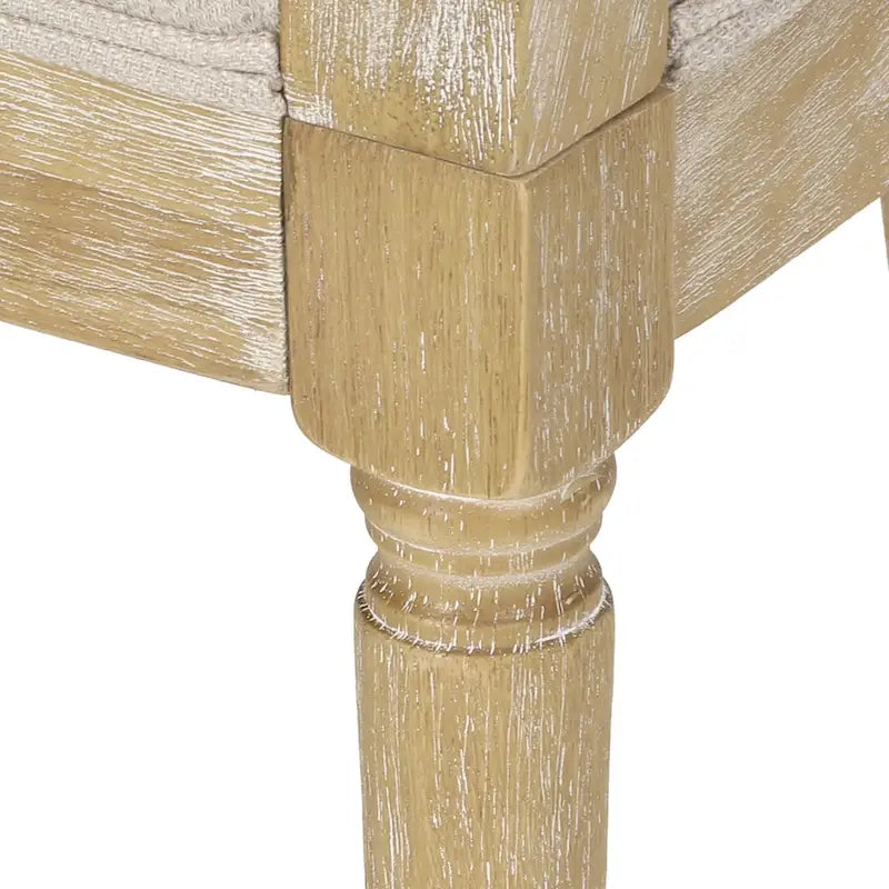 Sedie in Legno e Rattan (Set di 2)