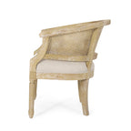 Sedie in Legno e Rattan (Set di 2)