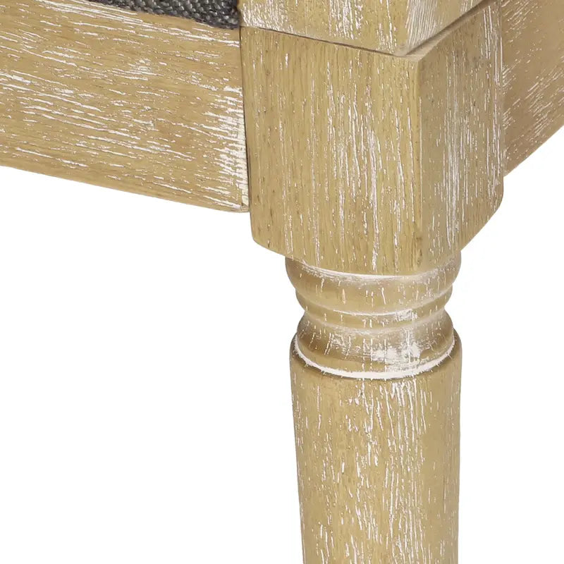 Sedie in Legno e Rattan (Set di 2)