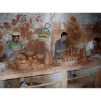 Tavolino da caffè in legno multicolore