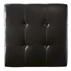 Pouf Contenitore in Similpelle Espresso