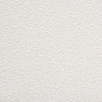 Poltrona Mid-Century Moderna in Tessuto Bouclé Crema con Gambe in Legno Noce Marrone
