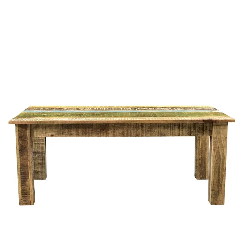 Tavolino da Caffè in Legno Massello di Mango - 46 x 25.5 x 18