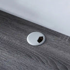 Console TV a mensola aperta da parete, 60", Grigio anticato