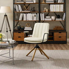 Set di 2 sedie da ufficio girevoli Mid-Century