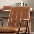 Set di 2 sedie da ufficio girevoli Mid-Century