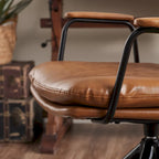 Set di 2 sedie da ufficio girevoli Mid-Century