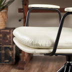 Set di 2 sedie da ufficio girevoli Mid-Century