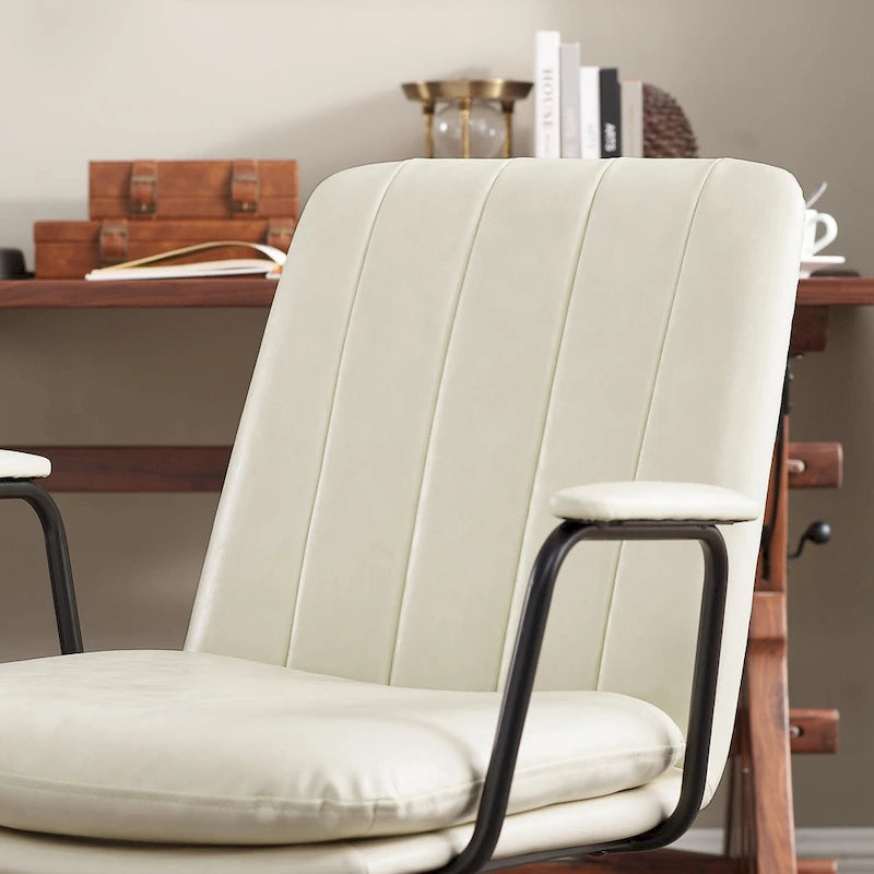 Set di 2 sedie da ufficio girevoli Mid-Century