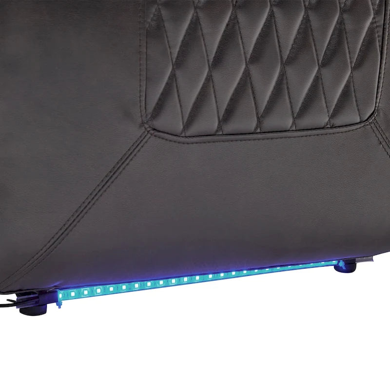 Poltrona reclinabile elettrica con portabicchieri e porta USB
