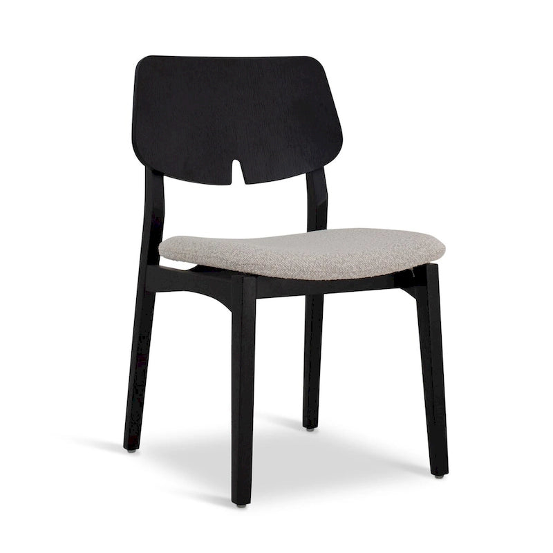 Sedia da pranzo con seduta imbottita